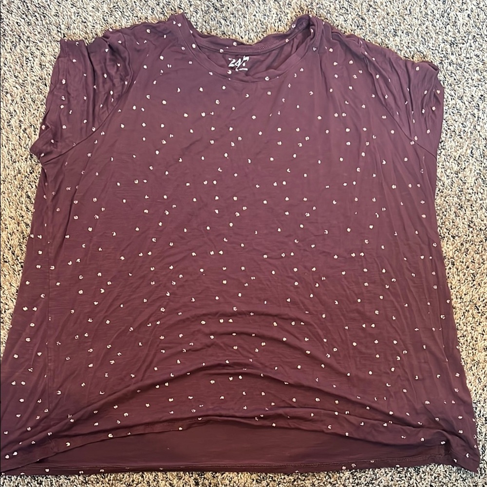 Zara Women's Purple Top